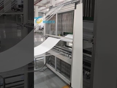 Υψηλής αποδοτικότητας πτυσσόμενο φίλτρο με σύρραξη γυάλινης ινών