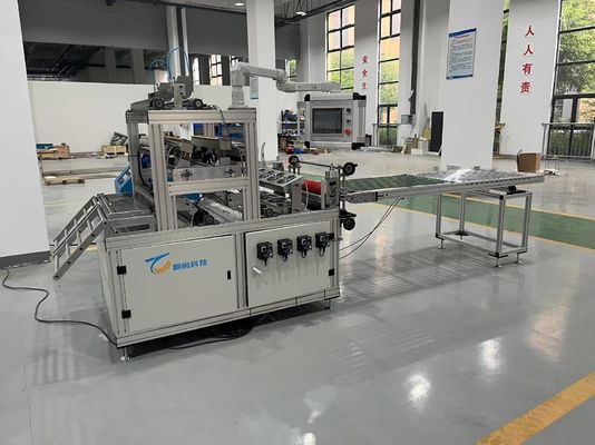 Υψηλής Απόδοσης Μηχανή Επένδυσης Φίλτρου Αέρα 100pcs/min - 150pcs/min Με Γραμμή Παραγωγής Λαμινισμού