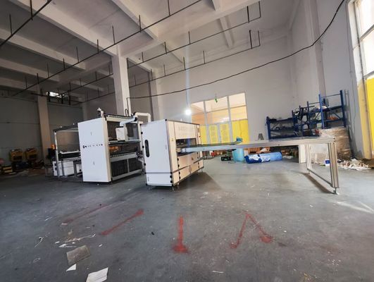 1000 τεμάχια/ώρα Μηχανή πλεξίματος χαρτιού φίλτρου Μηχανή πλεξίματος μη υφασμένων υαλοειδών 220V