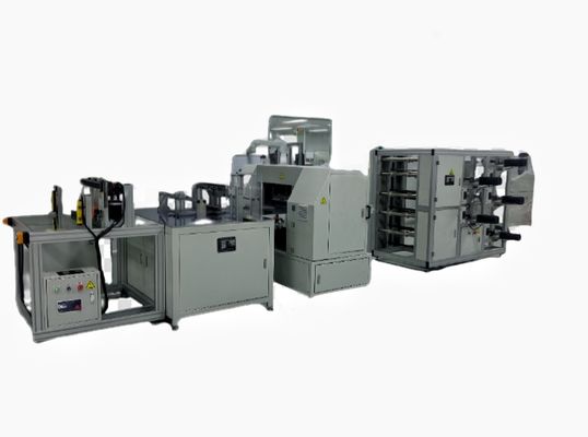 Μηχανή διήθησης χαρτιού φίλτρου 220V αυτόματη γραμμή παραγωγής φίλτρου σερβο 5 στρώσης