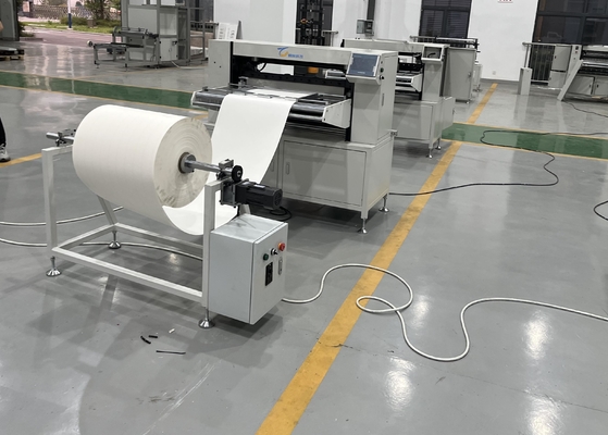 Αυτόματη Μηχανή Πτυχωτής Διαίρεσης 30-300mm Βάθος Πτυχώσεων