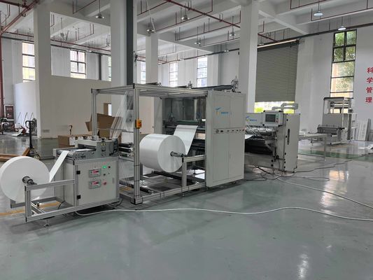 Έγγραφο φίλτρων που διπλώνει το πλάτος 600mm μηχανών φίλτρο αέρα που πτυχώνει σκίζοντας τη μηχανή