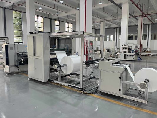 Έγγραφο φίλτρων που διπλώνει το πλάτος 600mm μηχανών φίλτρο αέρα που πτυχώνει σκίζοντας τη μηχανή