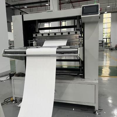 Μηχανή αναδίπλωσης βιομηχανικού χαρτιού με μηχανοκίνητο σερβοκινητήρα για χαρτί φίλτρου