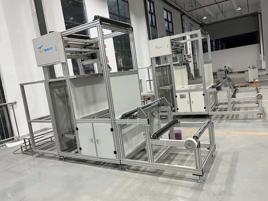 Υψηλής αποδοτικότητας πλήρης αυτόματη μηχανή πλέξης χαρτιού από γυάλινες ίνες