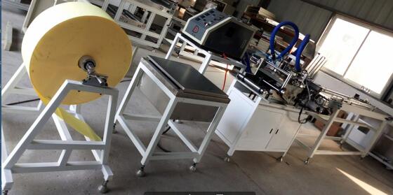 TCPG-350 Panel Servo Paper Pleating Production Line Η γραμμή παραγωγής για την πλέξιμο χαρτιού