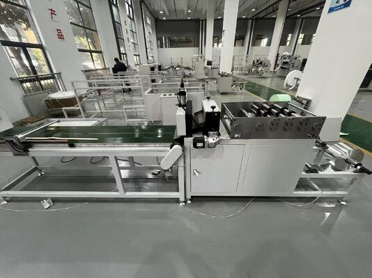 350-II Διαχωρισμένη Μηχανή HEPA Φίλτρου για Δημιουργία Κυματοειδούς Σχήματος με Αλουμινόχαρτο