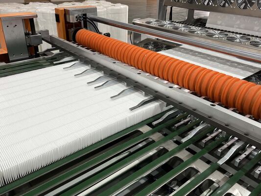 Πιστοποίηση CE&ISO Πλήρως αυτόματος κινητήρας σερβοκινητήρα Mini HEPA Φίλτρα Τυλιγμός και παραγωγή κόλλας