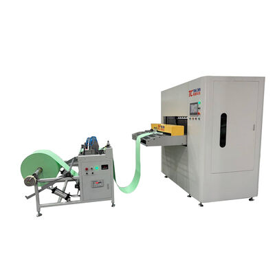 Γραμμή Παραγωγής HEPA Φίλτρου Full Auto Servo Motor Ύψος Πτυχώσεων 300mm Πιστοποίηση ISO