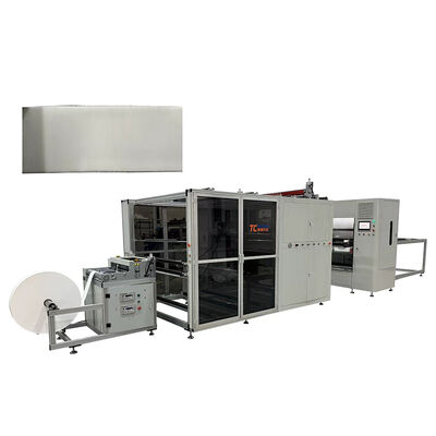 Γραμμή Παραγωγής Πτυχώσεων Υαλοβάμβακα Υψηλής Θερμοκρασίας με Ύψος Πτυχώσεων 300mm