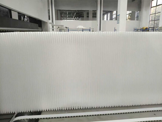 Γραμμή Παραγωγής Δίπλωσης Φίλτρου Χάρτου από Ίνες Γυαλιού Ανθεκτικού σε Υψηλές Θερμοκρασίες με Ύψος Πτυχής 300mm