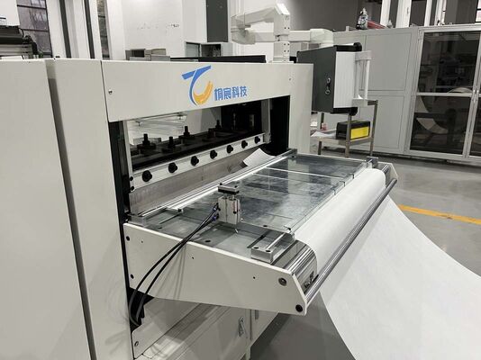 Μηχανή Επεξεργασίας και Δίπλωσης Φίλτρων HAVC με Σερβοκινητήρα Πλήρους Αυτοματισμού