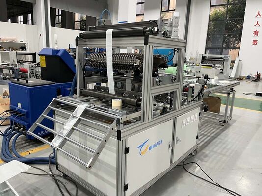 Μηχανή κόλλησης φίλτρων από ανοξείδωτο χάλυβα με σερβοκινητήρα πλήρους αυτόματης λειτουργίας και κόλλα PP