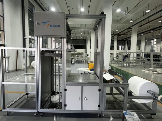 Γραμμή Παραγωγής Πτυχωτού Χαρτιού από Υαλοβάμβακα Υψηλής Απόδοσης