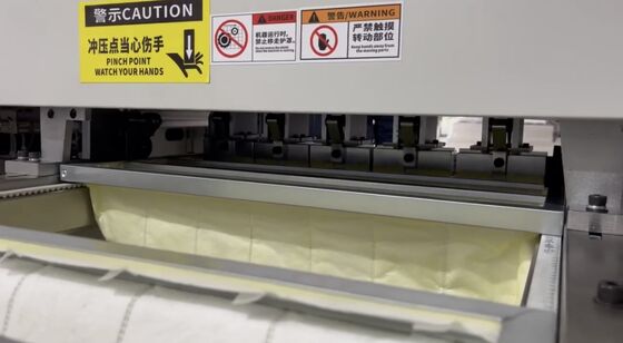 Μηχάνημα Κατασκευής Φίλτρων Τσέπης με Υπολογιστή, Μηχάνημα Κατασκευής Σακουλών Φίλτρων Αέρα Υψηλής Απόδοσης