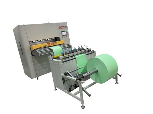 Σχεδιασμένο με ακρίβεια για βελτιωμένη ανθεκτικότητα Σύστημα πτύχωσης με ύψος πτυχώσεων 300mm για παραγωγή μεγάλης κλίμακας