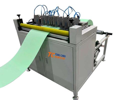 Βαρέως τύπου για απαιτητικά βιομηχανικά περιβάλλοντα Εξοπλισμός παραγωγής φίλτρων Μηχανή προ-κοπής για φιλτράρισμα αέρα ακριβείας