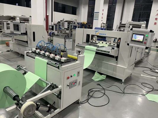 Πλήρως αυτόματη γραμμή παραγωγής χαρτιού για βιομηχανικό και οικιακό φίλτρο