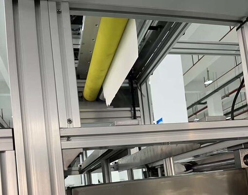 全自动分区过滤旋转褶皱机，用于大批量过滤器生产和工业过滤系统