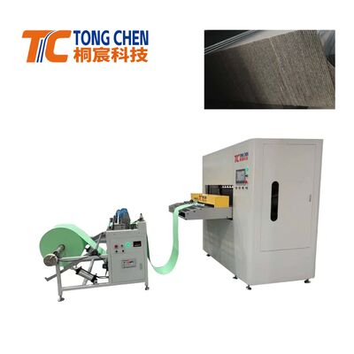 Μεγάλη ταχύτητα 300mm Servo Pleater Αυτοματοποιημένη Τεξιδιωτική Τυποποιητική Μηχανή Βιομηχανική