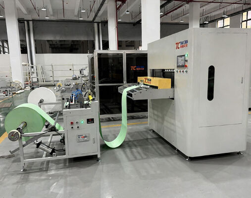 Μεγάλη ταχύτητα 300mm Servo Pleater Αυτοματοποιημένη Τεξιδιωτική Τυποποιητική Μηχανή Βιομηχανική