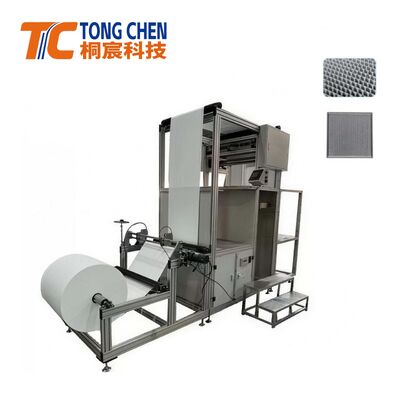 Αλουμινένιο φύλλο διαχωρισμένη γυάλινη ίνα HEPA χαρτί φίλτρου Αυτοπλέκτης γραμμή παραγωγής